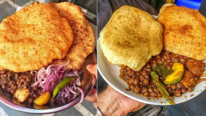 Delhi Style Chole Bhature Recipe